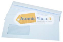 BUSTE AUTOADESIVE 23X11 C/FINESTRA lato sinistro 1000PZ