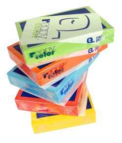 R-COPY Carta per fotocopie colorata A4 80G 500 fogli Vari Colori