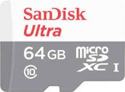  SDXC SANDISK MICRO 64GB ULTRA, 100MB/s, UHS-I, C10