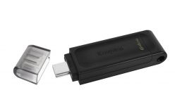 USB C DISK Kingston 64GB DT70, 3.2 Gen1, plastičen, s pokrovčkom - DT70/64GB