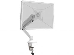 Namizni nosilec PORT za monitor, do 32", max 8 kg, aluminj, bel / eregonomska - 901110