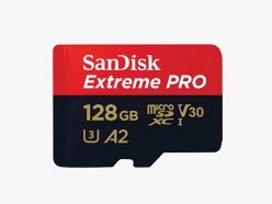 SDXC SANDISK MICRO 128GB EXTREME PRO, 200/90MB/s, A2, UHS-I, C10, V30, U3, adapter - SDSQXCD-128G-GN6MA