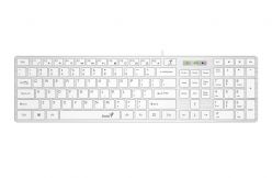 Tipkovnica Genius Slimstar 126 USB bela - 31310017414