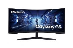 Monitor Samsung 34" G55T Odyssey G5 ukrivljen, VA, 3440x1440, HDMI, DP - LC34G55TWWPXEN