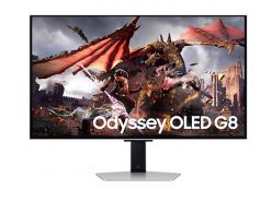 Monitor Samsung 32" OLED G80SD Odyssey G8, 3840x2160, 2x HDMI, DP, USB, Wi-Fi, 240Hz - LS32DG802SUXDU