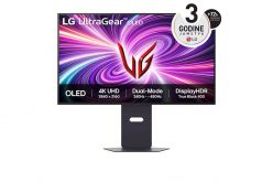 Monitor LG 31,5" OLED 32GS95UV-B UltraGear, 3840x2160, 2x HDMI, DP, USB, zvočnik - 32GS95UV-B.AEU