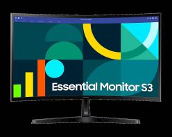 Monitor Samsung 27" S36GD S3, VA, 1920x1080, HDMI, VGA - LS27D366GAUXEN