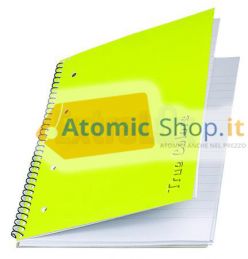 BLOCCO SPIRALATO CON FORI BLOCK NOTES A5 A RIGHE 