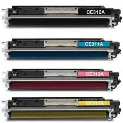 Toner compatibile 310A CE310A 126A NERO HP Laserjet Pro100 Color MFP M175NW M175A CP1025NW