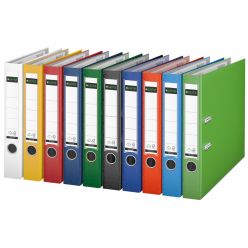 RACCOGLITORE A4 5 CM in plastica polipropilene SENZA SCATOLA CON BORDO RINFORZATO E TASCA POSTERIORE LEITZ 1015