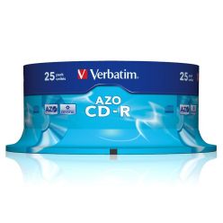 CD-R 52x AZO CRYSTAL SURFACE VERBATIM tortica 25 kosov 43352