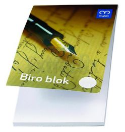 BLOCCO COLLATO BLOCK NOTES A6 BIANCO