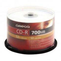 CD-R OMEGA 700MB 52X paket 50 kosov