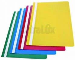 CARTELLA IN PPL A4 AD AGHI VARI COLORI in confezione da 25 Pezzi