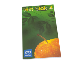 BLOCCO COLLATO BLOCK NOTES 9X16CM QUADRETTI 5mm