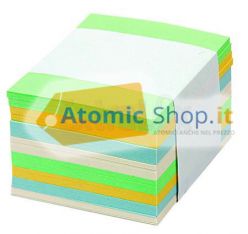 Cubetto di Fogli Colorati per Appunti 9x7,5x5,6 