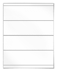 ETICHETTE ADESIVE A4 192X61 100FOGLI