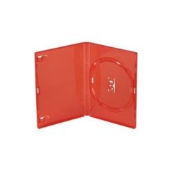 BOX DVD SINGOLO 14mm ROSSO AMARAY