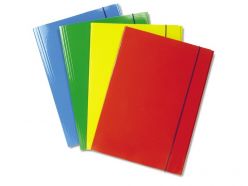 CARTELLA IN CARTONE A4 CON LEMBI ED ELASTICO LARGHEZZA 10-30mm REDNIK