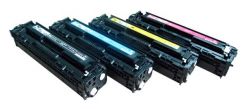 Toner compatibile 543A CB543A 125A MAGENTA HP Color Laserjet CP1215 CP1215n CP1518ni CM1312 CM1312nfi 