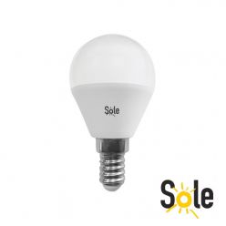 Lampadina LED E14 G45 6W = 40W 220-240V MiniGlobo Luce Naturale
