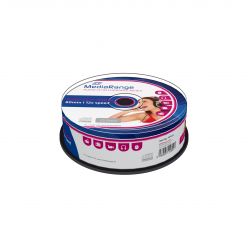CD-R AUDIO 12x 700MB 80 Min MEDIARANGE tortica 25 kosov MR223