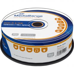 DVD+R MEDIARANGE 4.7GB 16X TORTICA 25 KOSOV 