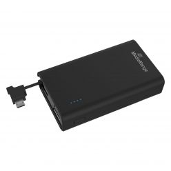 MediaRange Batteria ricaricabile portatile - Powerbank 5.200 mAh con MicroUSB Cavo Integrato