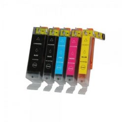 Completo Cartucce compatibili Canon CLI-551 M,Y,C,BK PGI-550 BK 