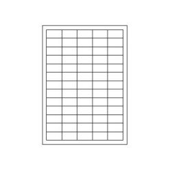 ETICHETTE ADESIVE A4 38X21,2 100FOGLI S-01