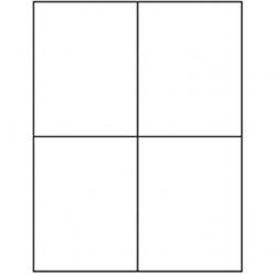 ETICHETTE ADESIVE A4 105X148 100FOGLI S-79