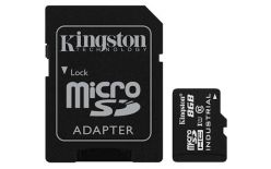 SDHC Kingston micro 8GB INDUSTRIAL Class  10, UHS-I, U3, V30, A1 SDCIT2/8GB
