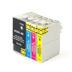 Cartuccia compatibile T252XL BK Nero stampante Epson WORKFORCE 7620DTWF 7610DWF 7110DTW 3640DTWF 3620D