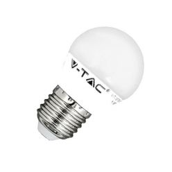 LAMPADINA LED V-Tac E27 6 WATT = 40 WATT BULB MINIGLOBO G45 VT-1879