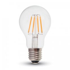 LAMPADINA LED V-Tac E27 6 WATT = 60 WATT BULB A60 FILAMENTO